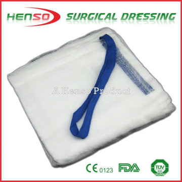 Henso Desechable Surgical Absorbent Nonwashed Lap Esponjas